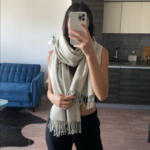 & other stories 100% wool scarf